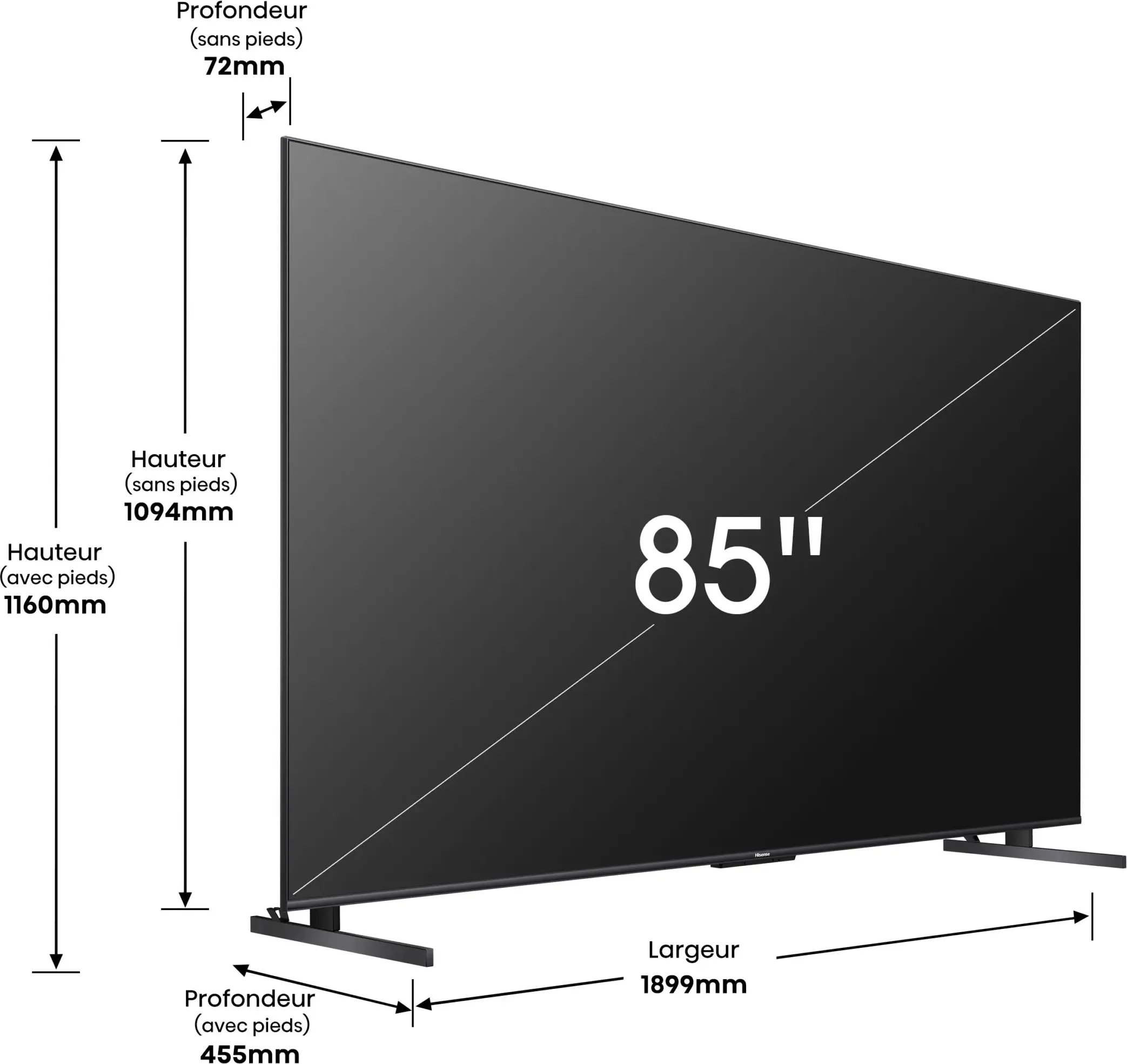 HISENSE 85U7KQ TV UHD 4K