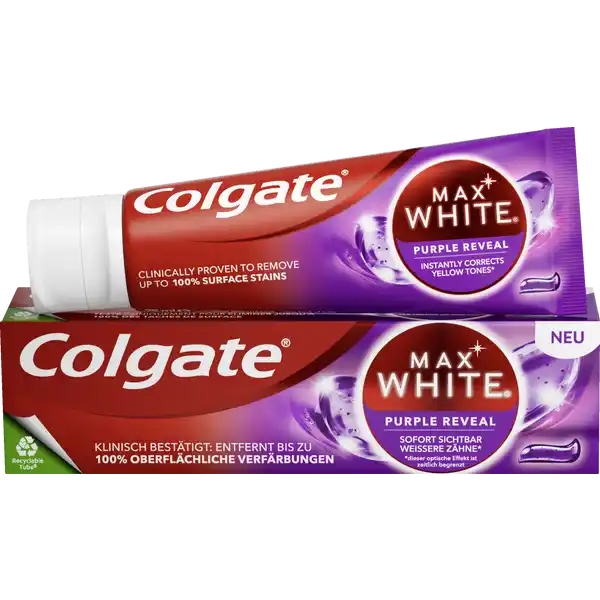 Max White Purple Reveal Zahnpasta