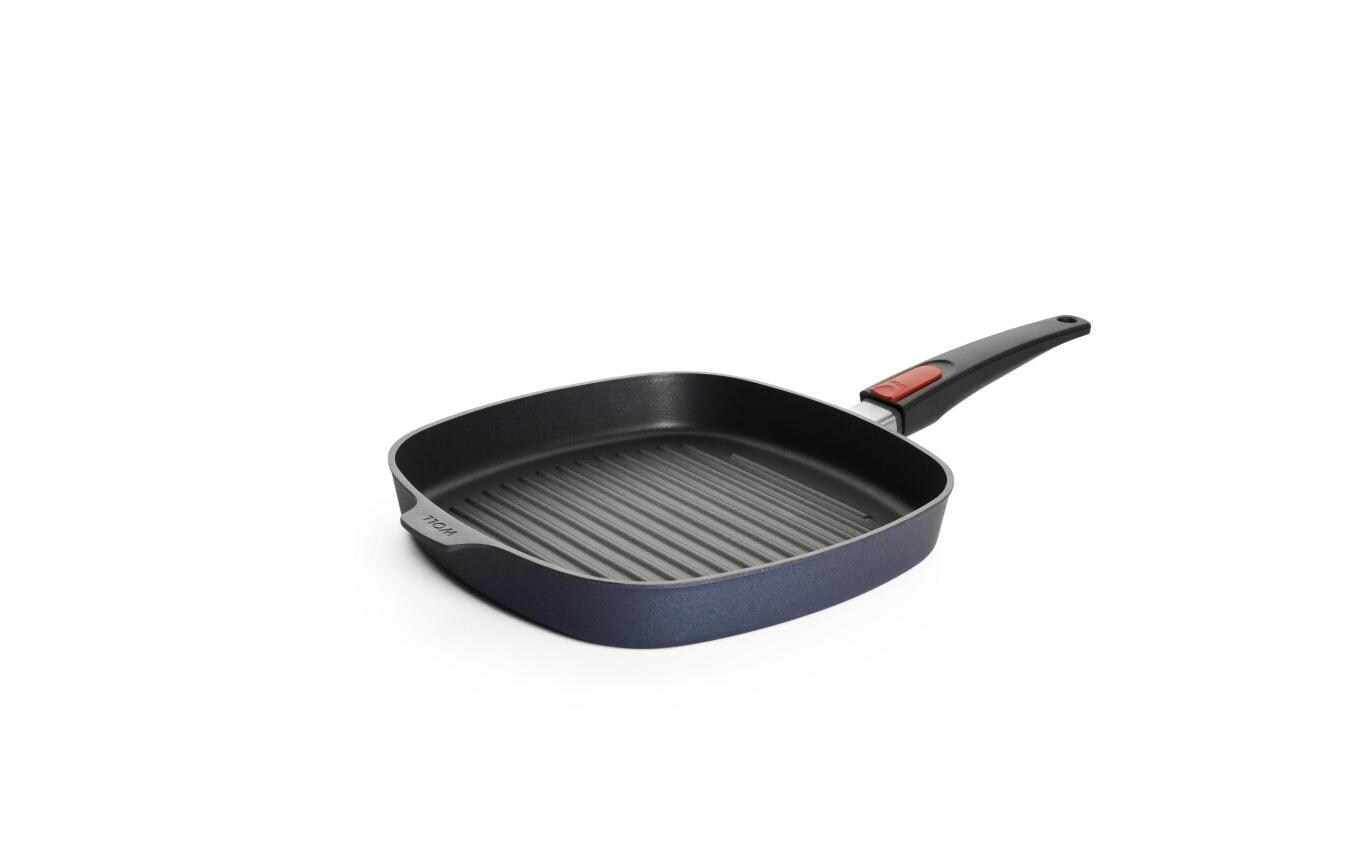 Grillpfanne Diamond Lite 28 x 28 cm<br>Viereckige Guss-Grillpfanne mit Rillen