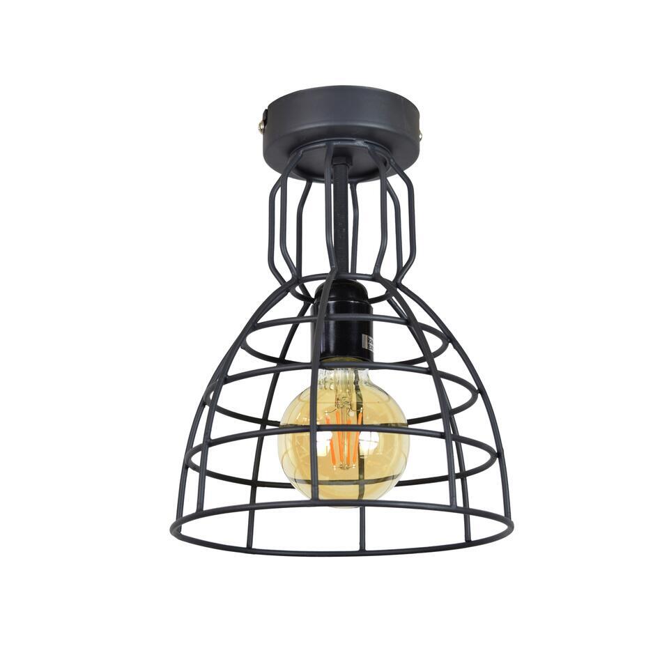 Plafondlamp Francis Small Ø20x28 Vintage black