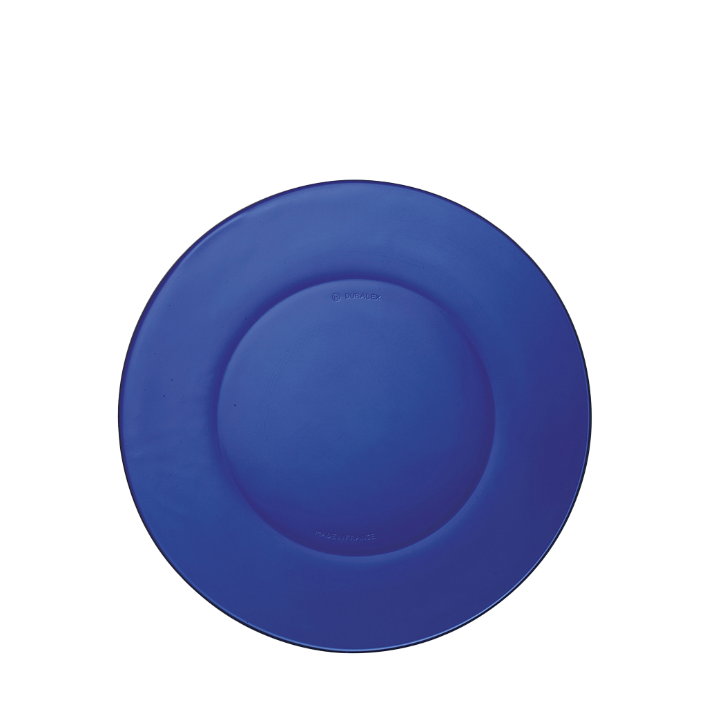 Lys - Assiette plate en verre (Lot de 6)