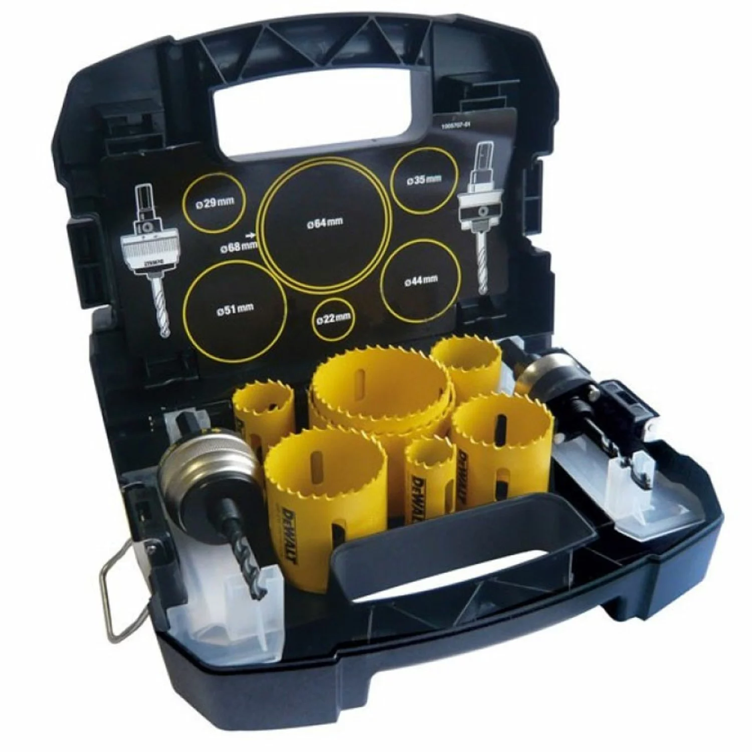 DeWALT DT90353 11-delige Gatenzagenset Extreme in cassette