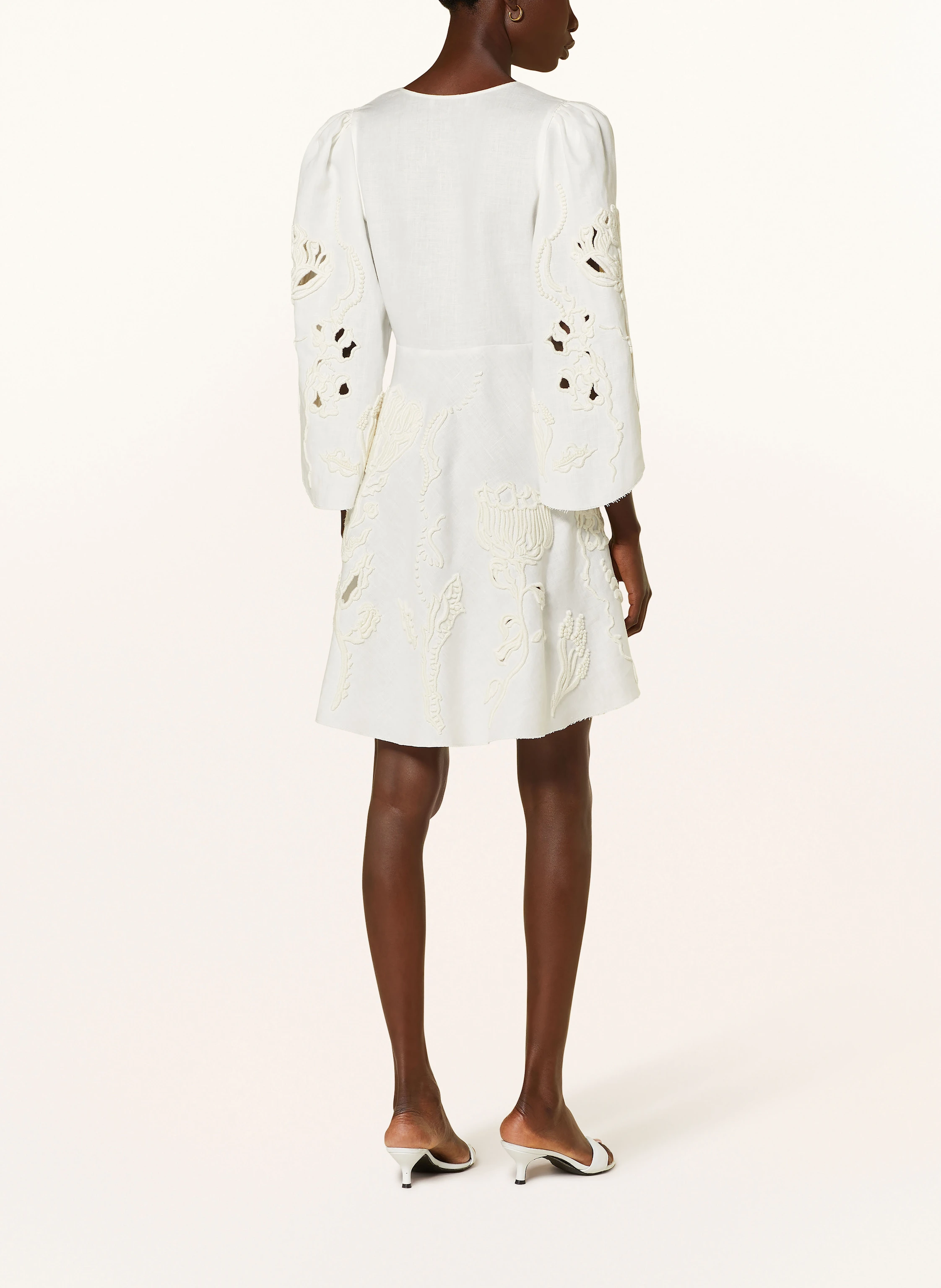 DOROTHEE SCHUMACHER Leinenkleid EMBROIDERED BEAUTY
