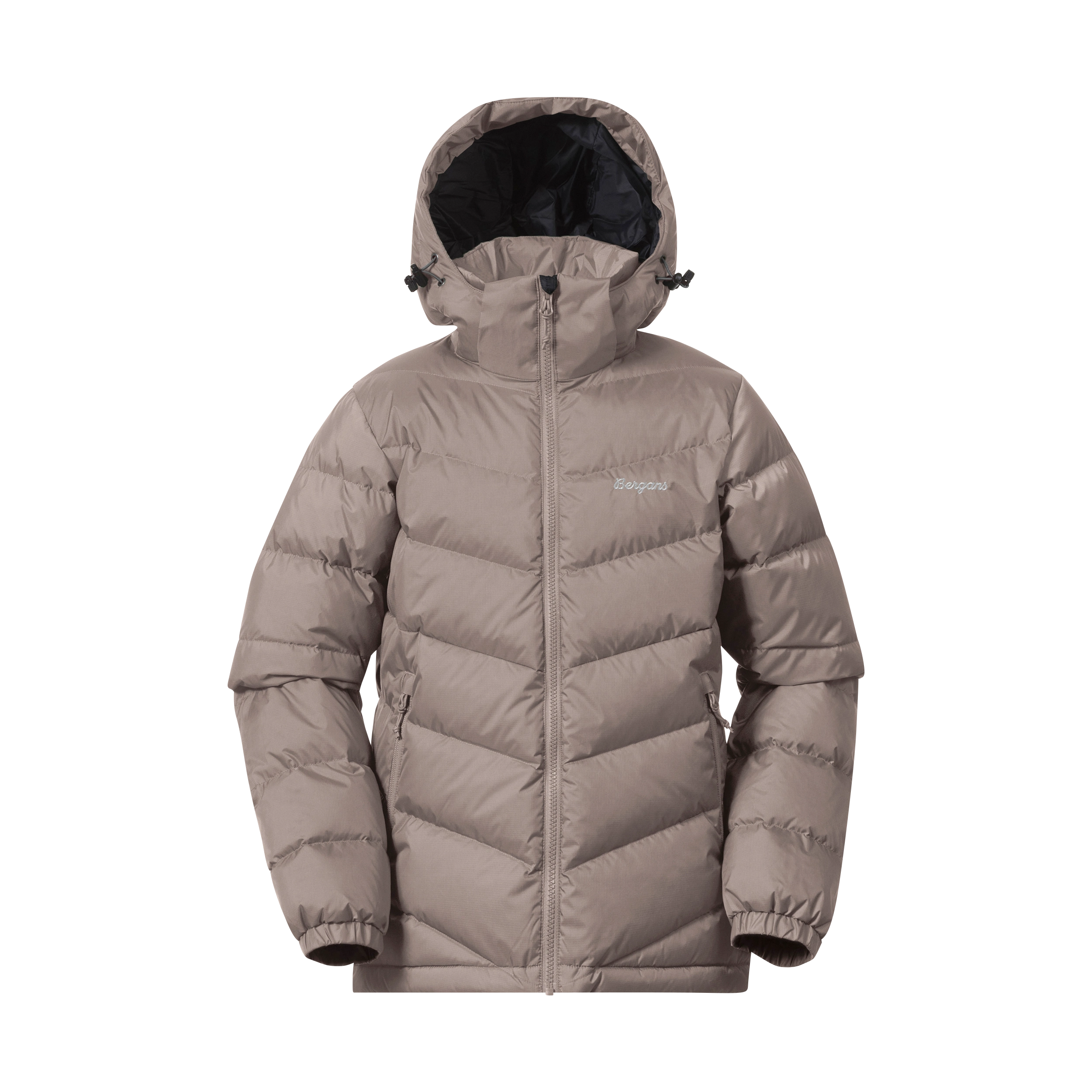 Junior Warm Down Jacket Unisex Rock Taupe
