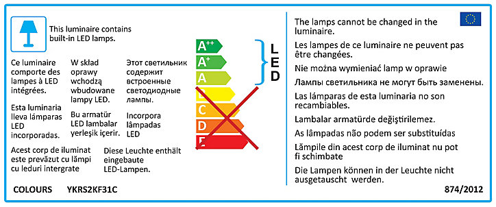 3 Spots à encastrer LED intégrée Colours Etana IP65 métal chromé mat Ø8,5 cm