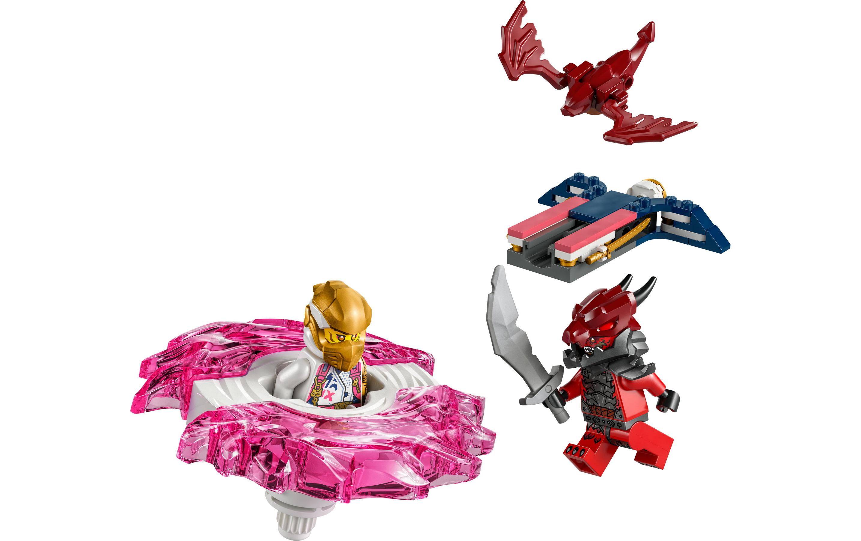 Ninjago Soras Drachen-Spinjitzu-Spinner 71824Spielset mit Spinner und 2 Minifiguren