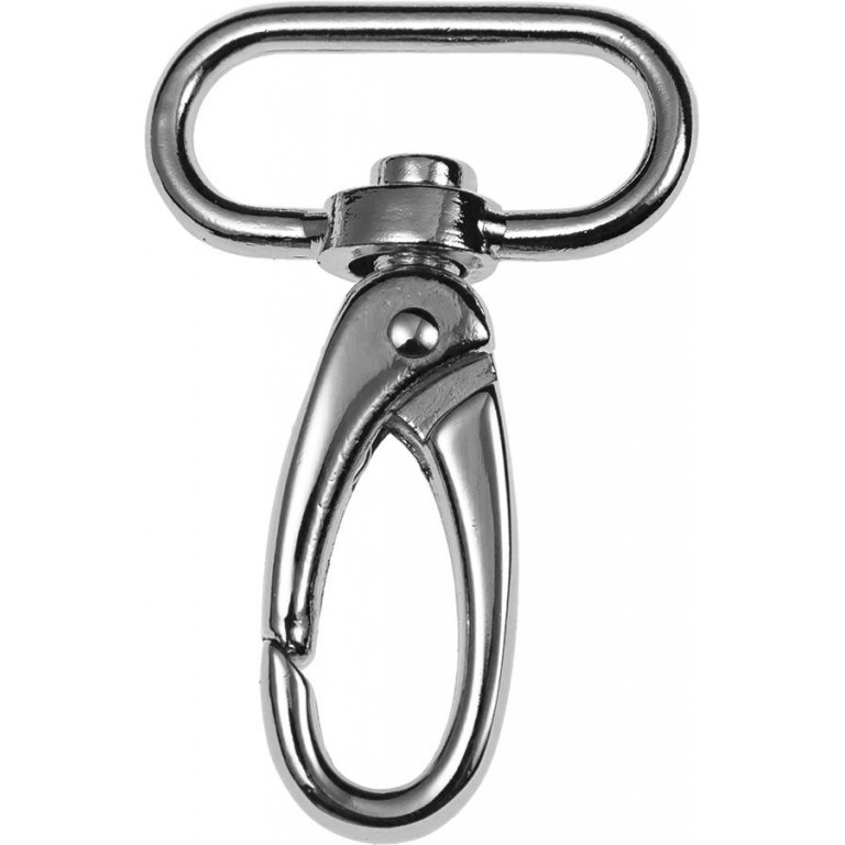 Karabinerhaken mit Gurtöse, Metall