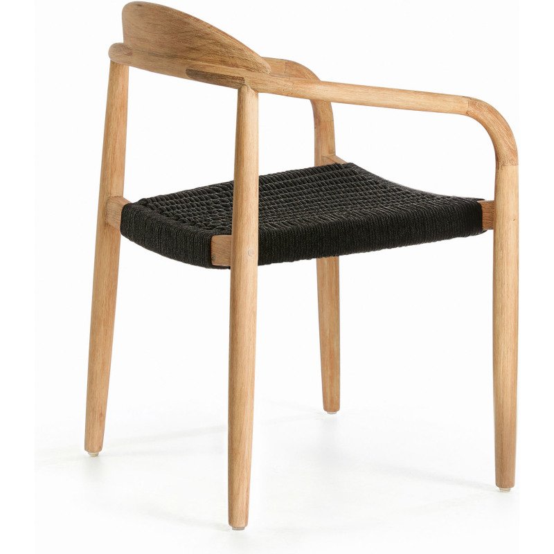Chaise Nina - corde - bois d'acacia massif