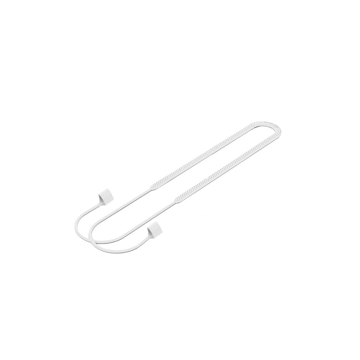 Silikonstreng Neckband Airpods - Hvit
