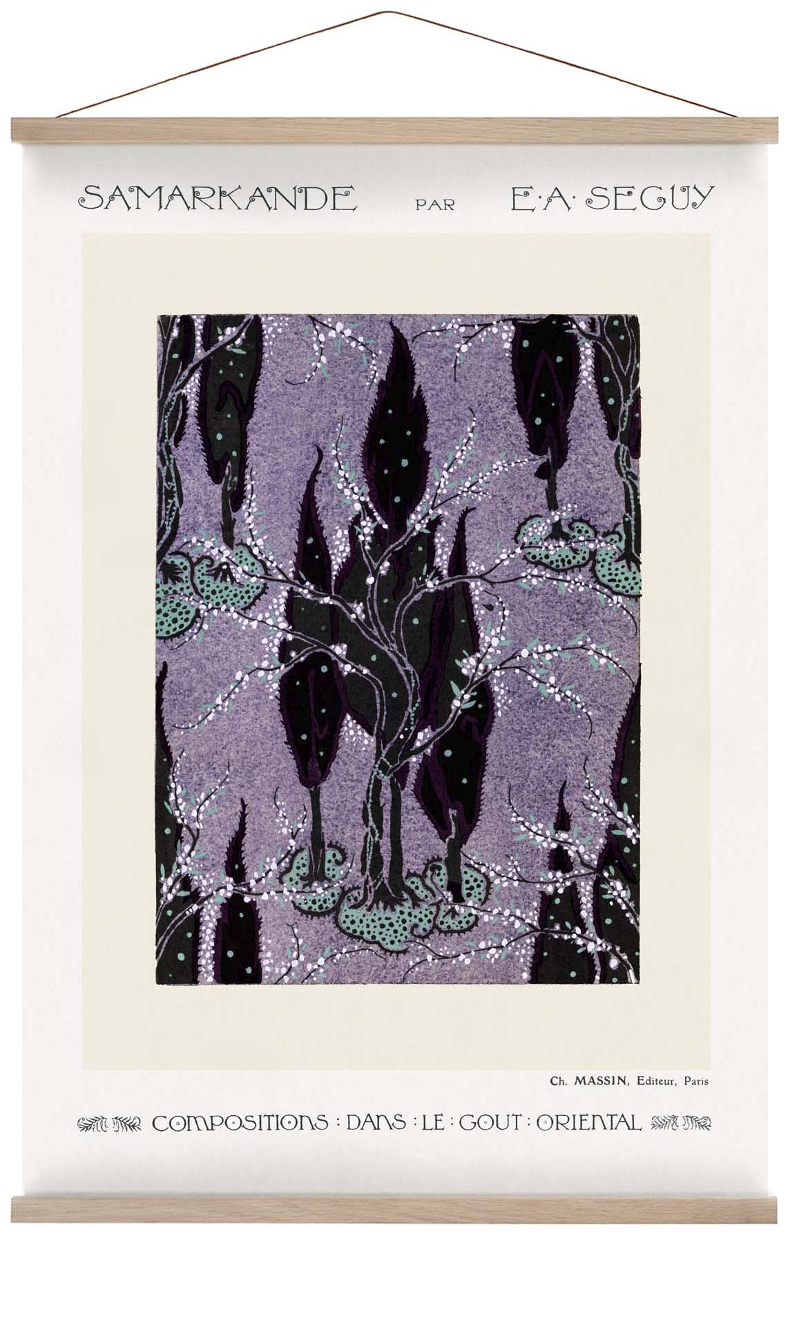 Samarkande Teller 02 von E.A. Séguy