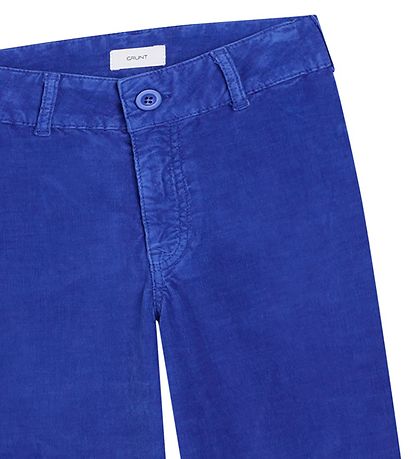 Grunt Hosen - Wise Wide Corderoy - Digital Blue