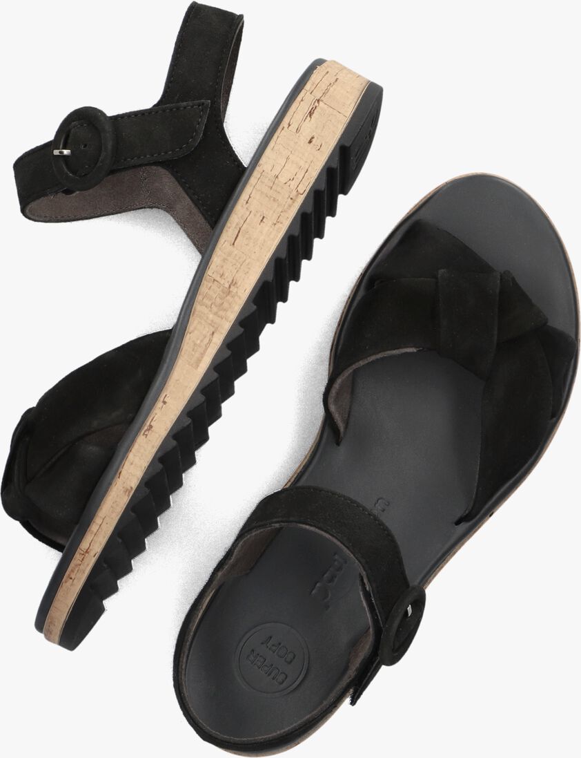 PAUL GREEN zwarte paul green sandalen 6105