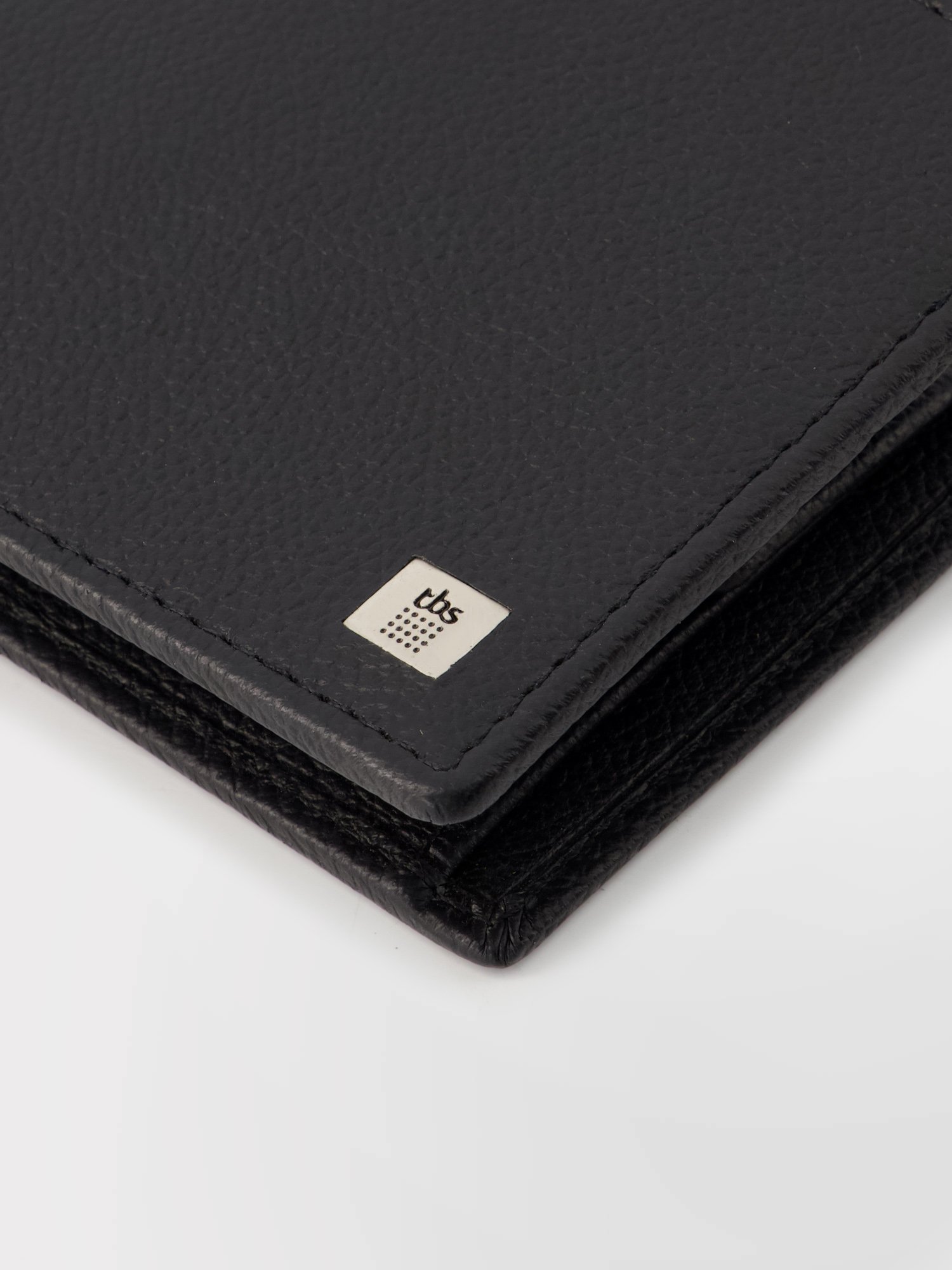 Portefeuille En cuir Noir