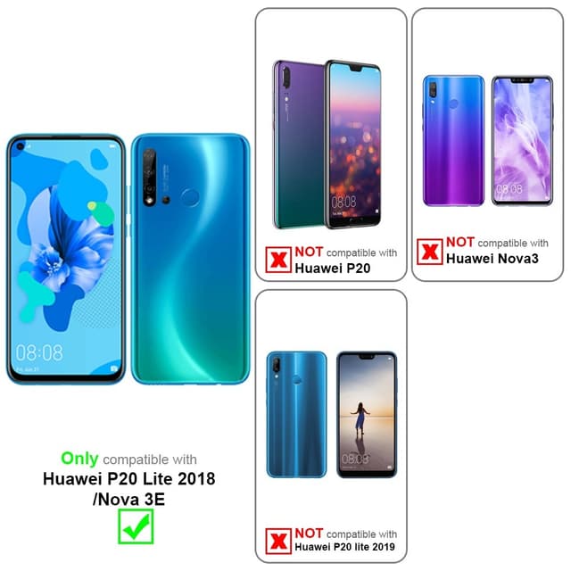 Huawei P20 LITE 2018 / NOVA 3E 3x Skærmbeskytter
