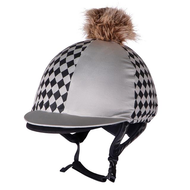 Cap Cover QHP Omaha Zwart-beige