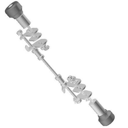 Pare-carter Top Block Kit roulettes - Noir
