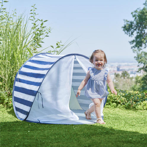 Tente Anti-UV Haute protection 50+ Marinière - BABYMOOV