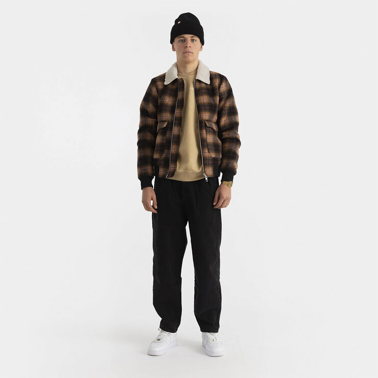 RVLT - Revolution Flight jacket with warm padding Black