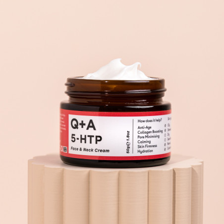 Q+A 5-HTP Face & Neck Cream