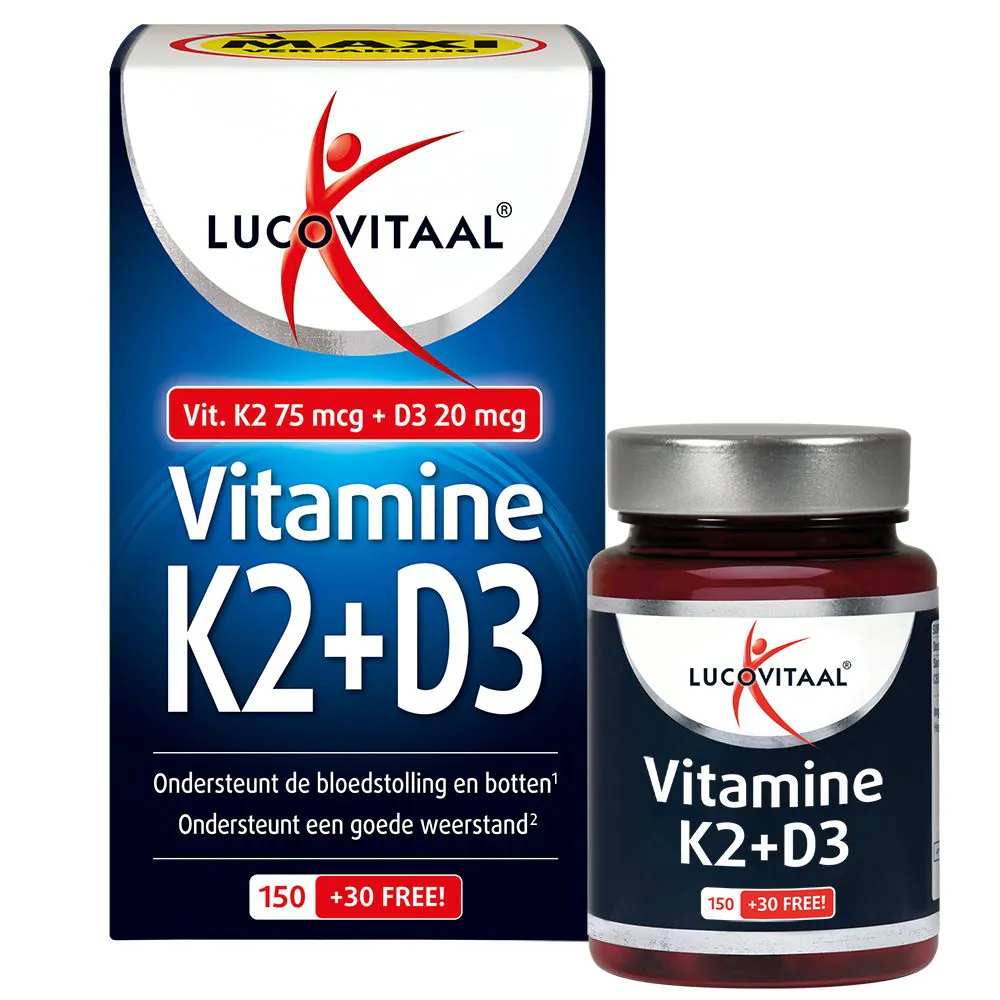Vitamine K2 + D3 capsules