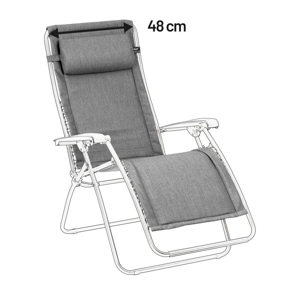 Ersatz-Set Relaxsessel - 48cm RSX Clip LightComfort® Grau Ombre