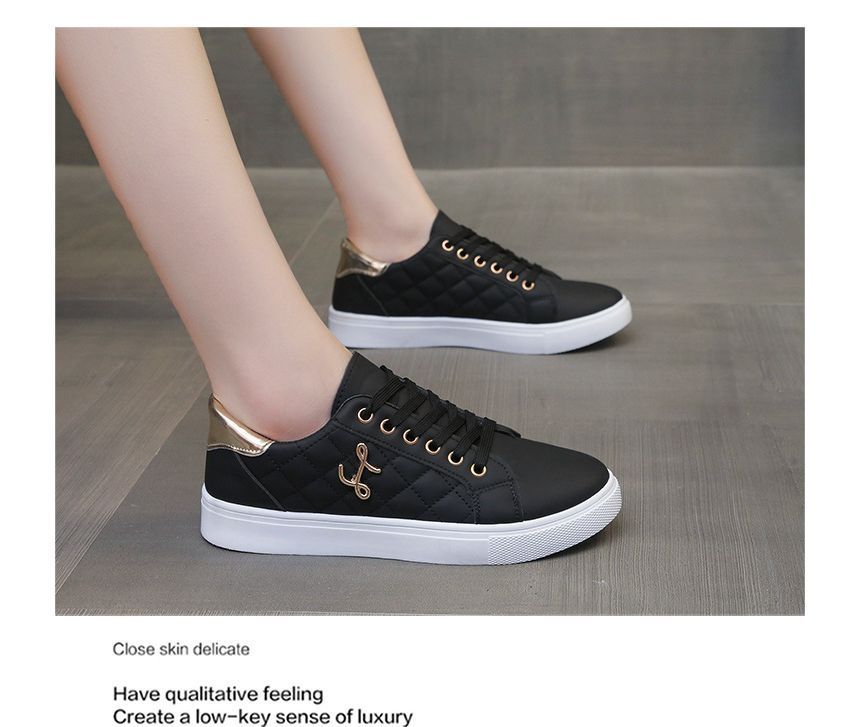 caneik - Veterschoenen met letters