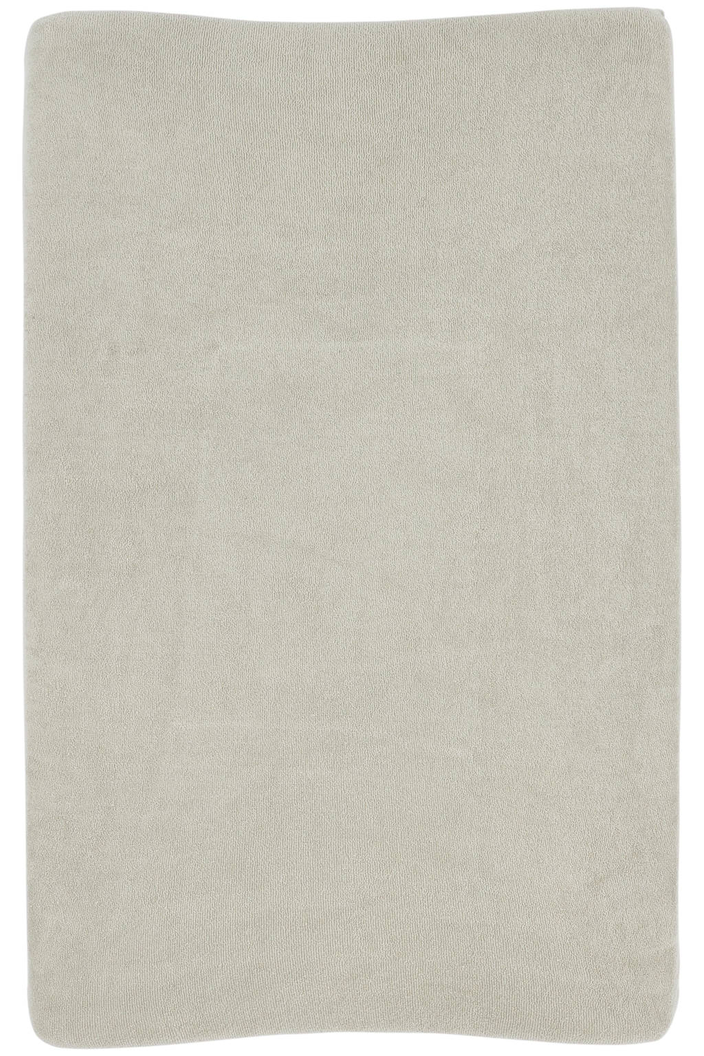 aankleedkussenhoes Basic Badstof - set van 2 50x70 cm Light Grey