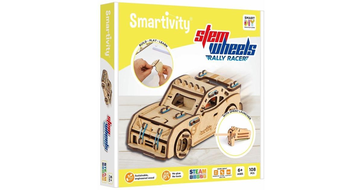 SmartGamesStem Wheels Rally Racer Leerspel
