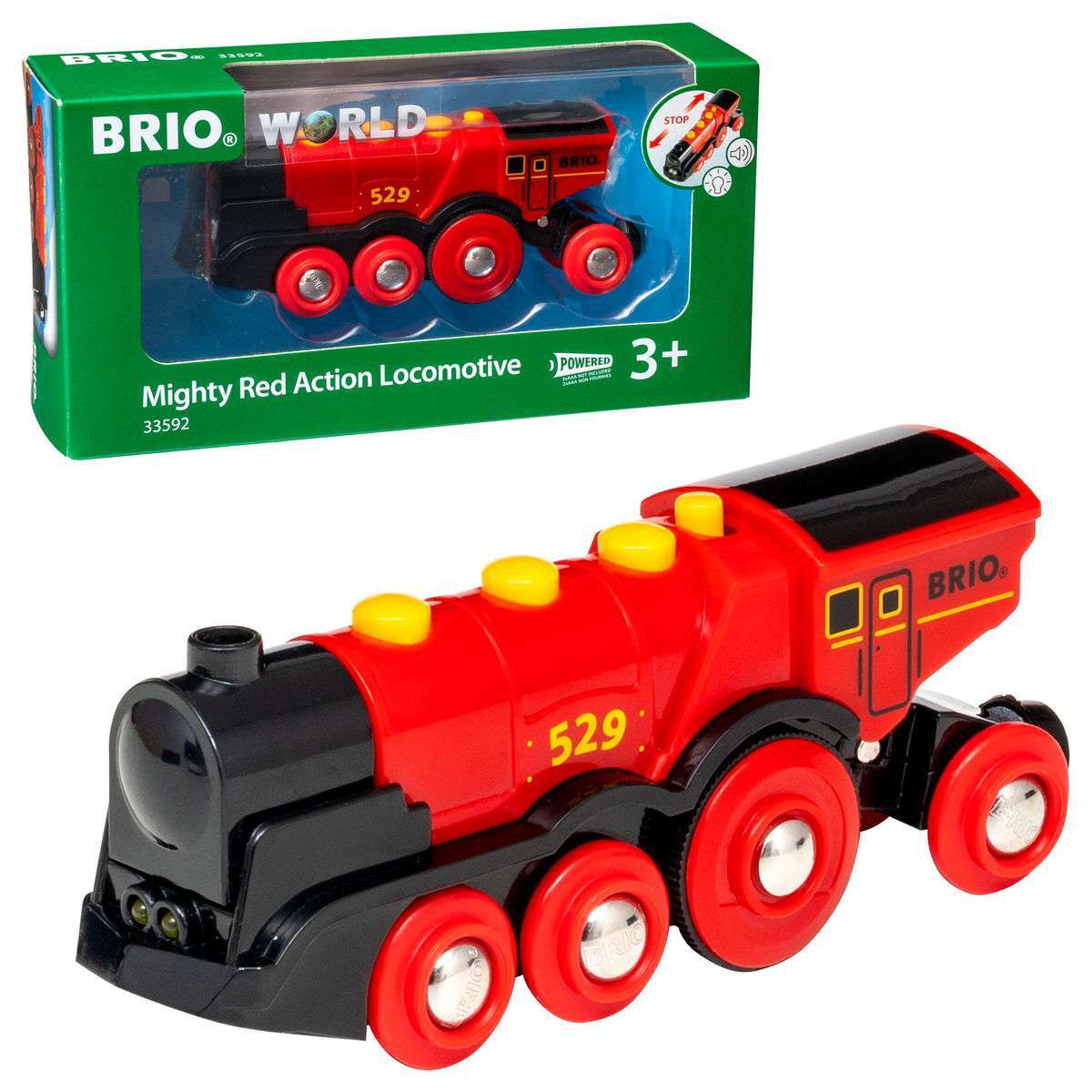 BRIO Spiel Rote Lola Batterielok