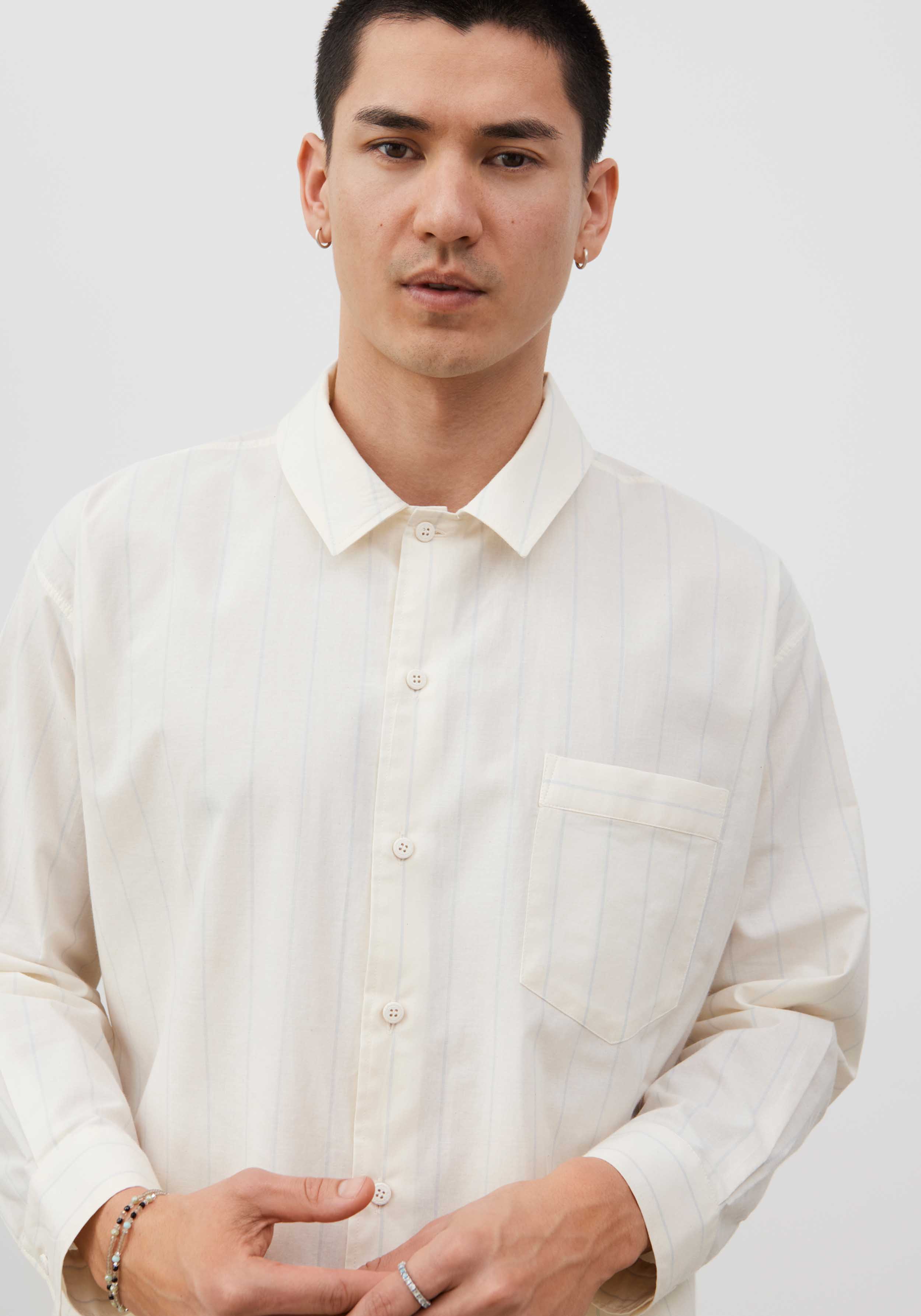 Lavie Hemd Yoko Striped Undyed/Sky