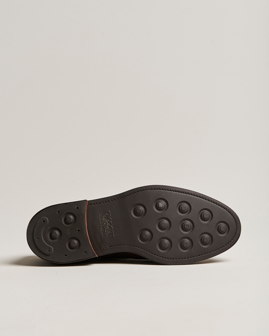 Crockett & Jones Pembroke Derbys Dainite Sole Dark Brown Suede