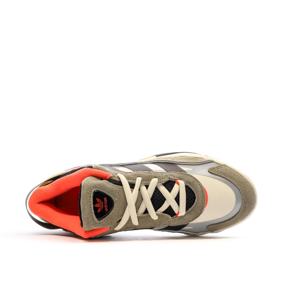 Adidas Baskets Beige/Kaki Homme Adidas Niteball