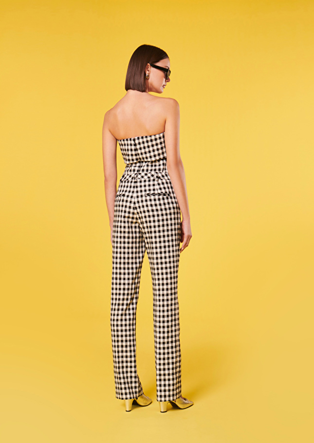 Pantalon Peternoir en vichy