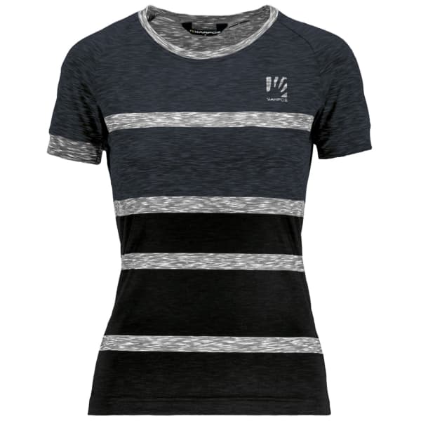 Maillot VTT KARPOS VERVE W TEE BLACK/OMBRE BLUE