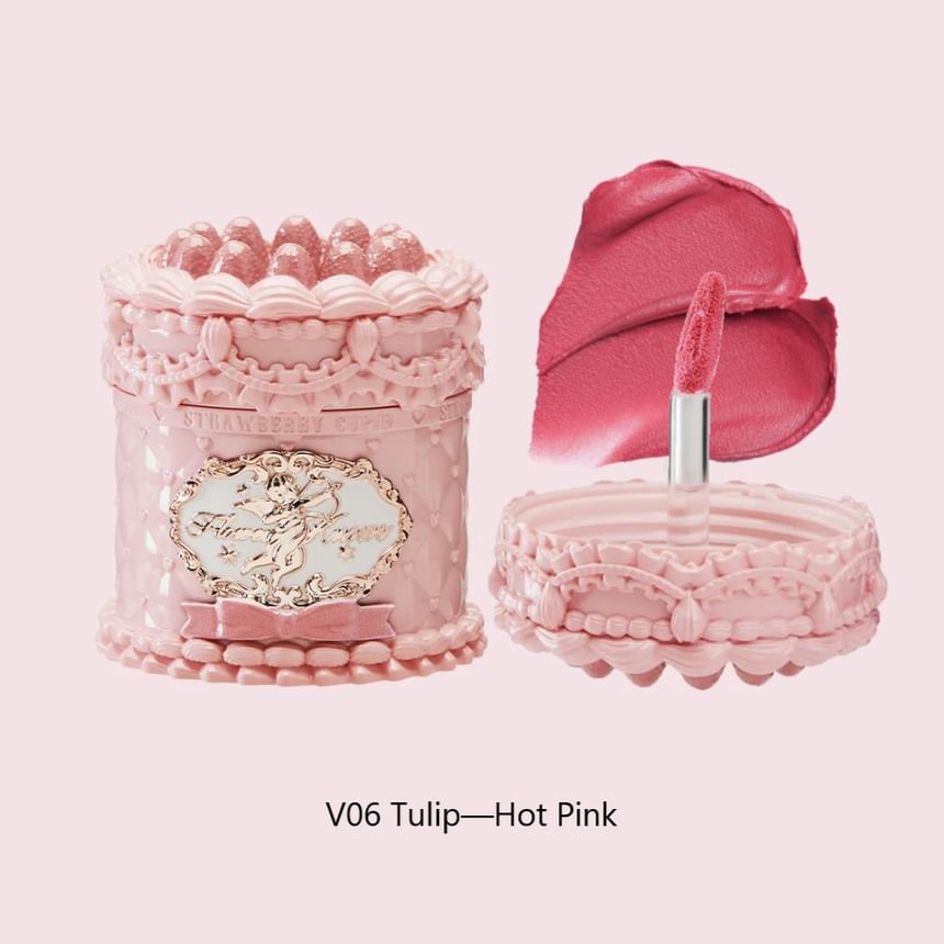 Flower Knows - Aardbei Cupido Cake Lipcrème (V04-V06)