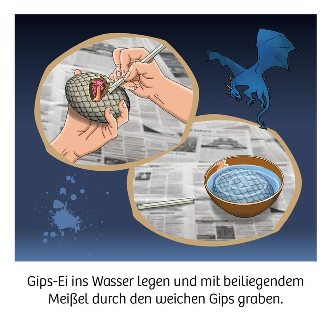Magische Drachen - 1 Stück