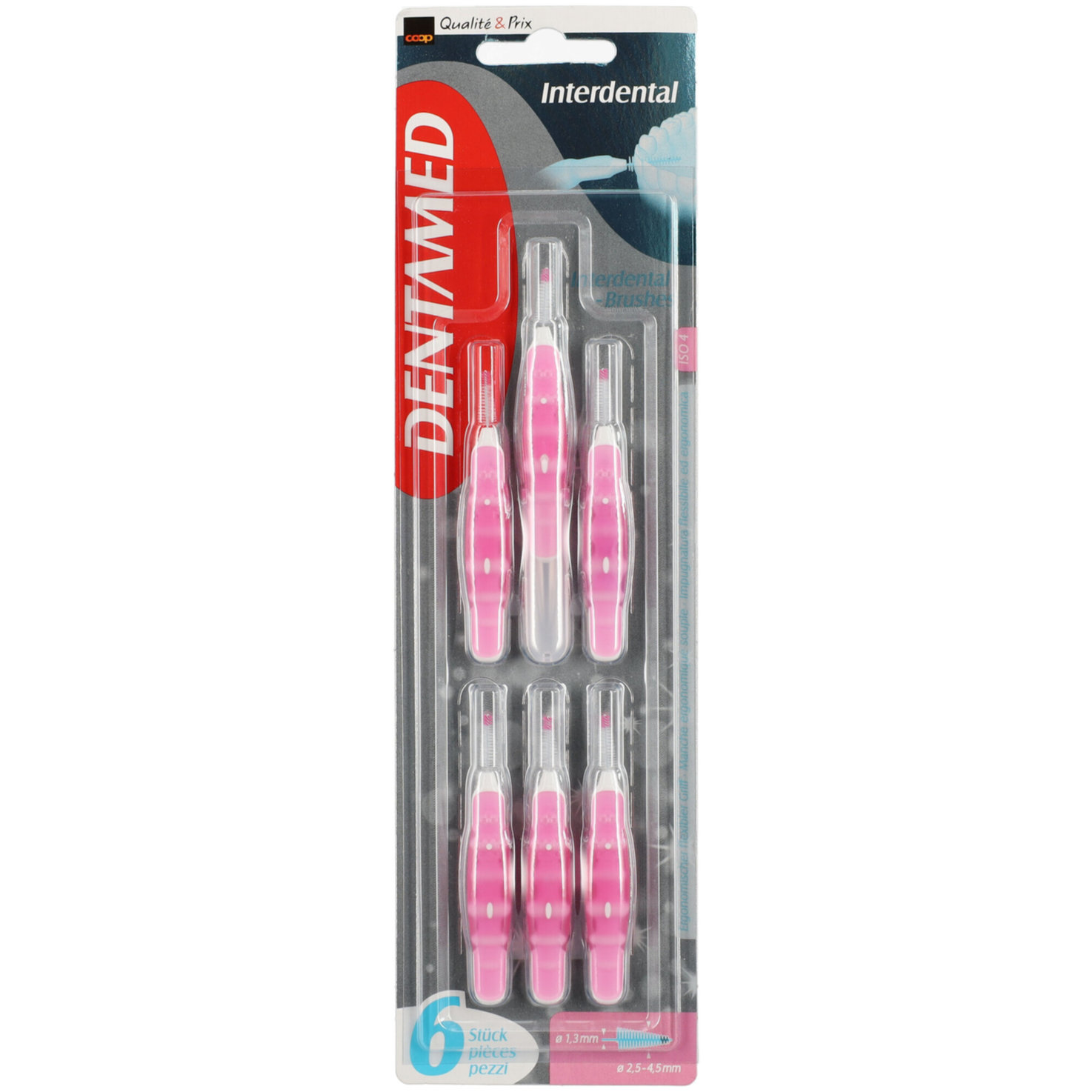 Dentamed Interdental Brushes 2.5-4.5mm
