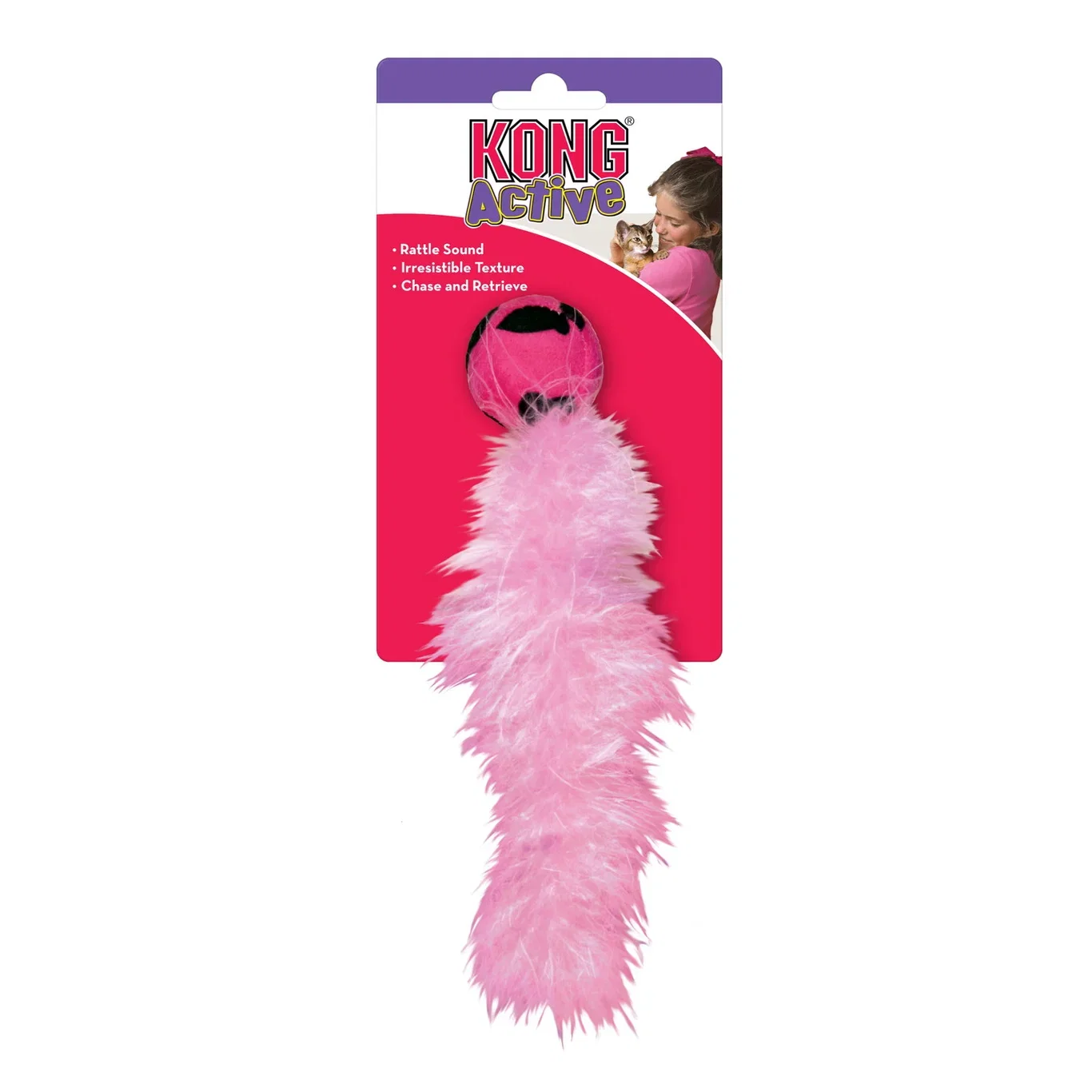 Kong Katteleke KONG Active Wild Tails Høyde 33 cm
