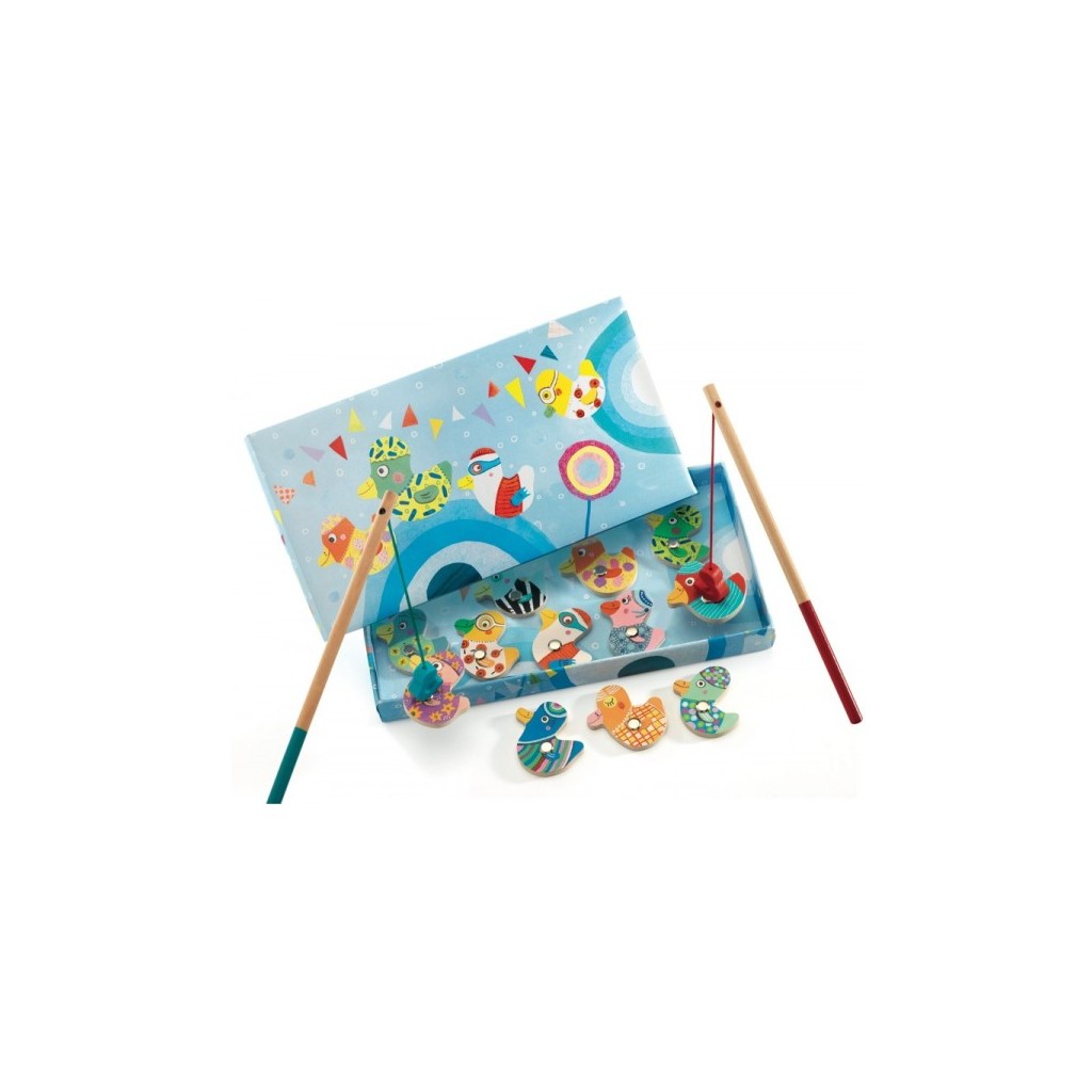 Jeu de Pêche Aimantée - Fishing Duck