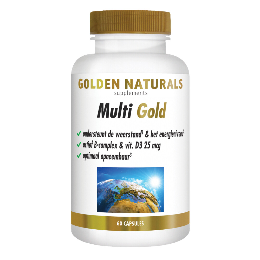 Golden Naturals Multi Gold 60 vegacaps