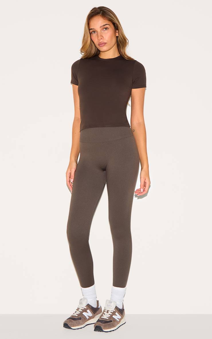 Espresso Legging De Sport Taille Haute Sans Couture