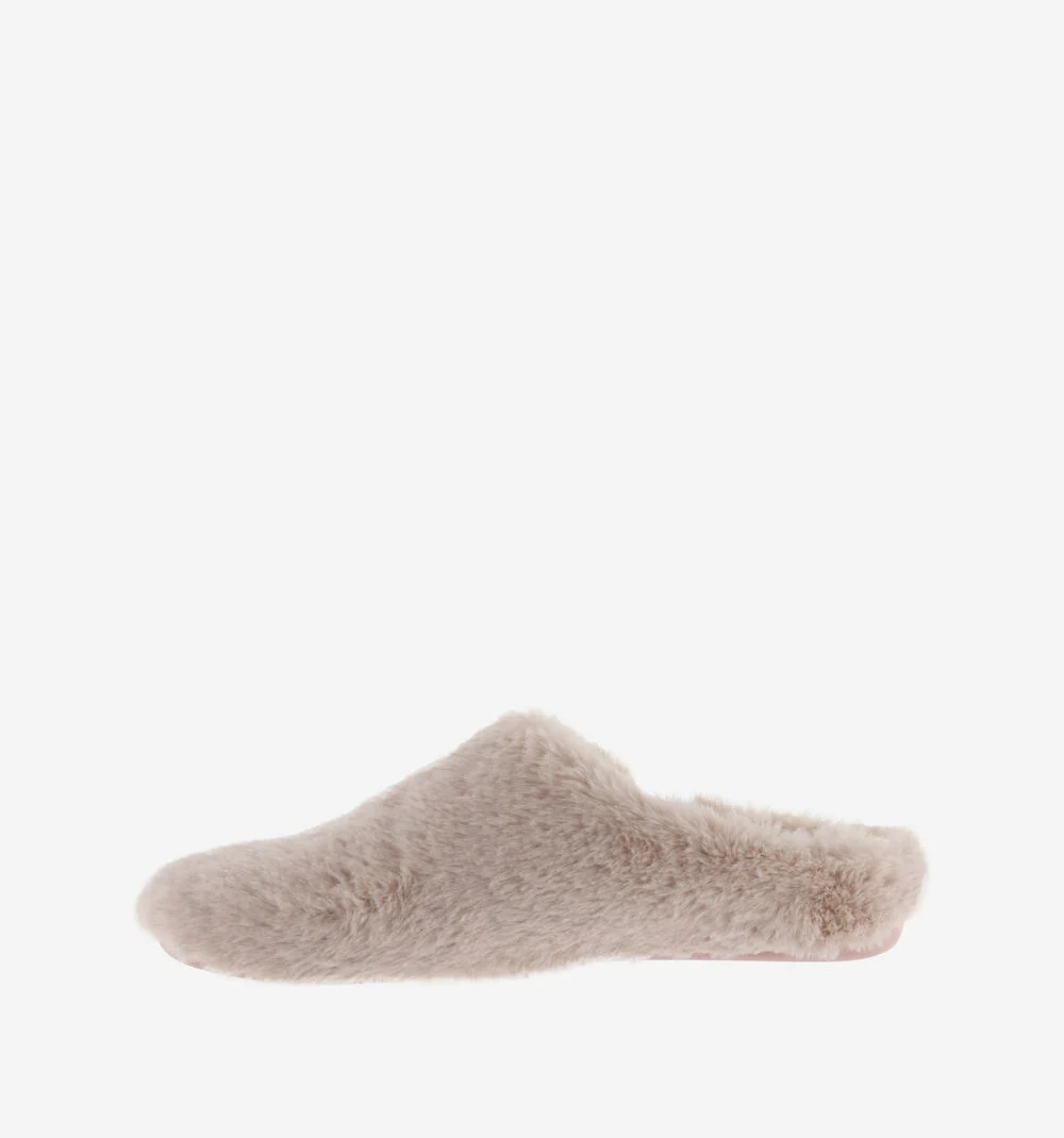 NORTE SOFT FUR SLIPPERSNUDE
