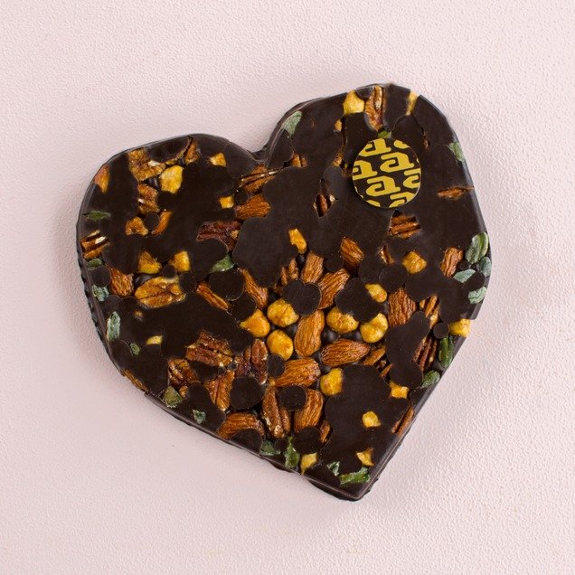 Australian Hart | Pure chocolade | Beterschap met eigen tekst | 220g