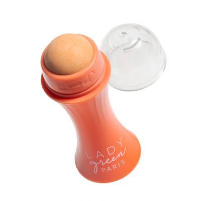Lady Green Face Roller Volcanic Stone 1 Stuk