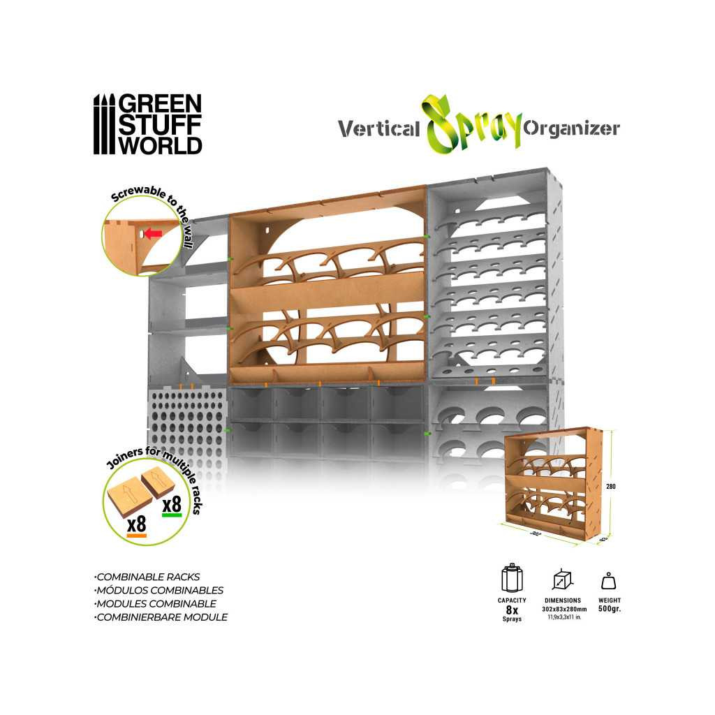Présentoir Modulaire Organiseur de Spray