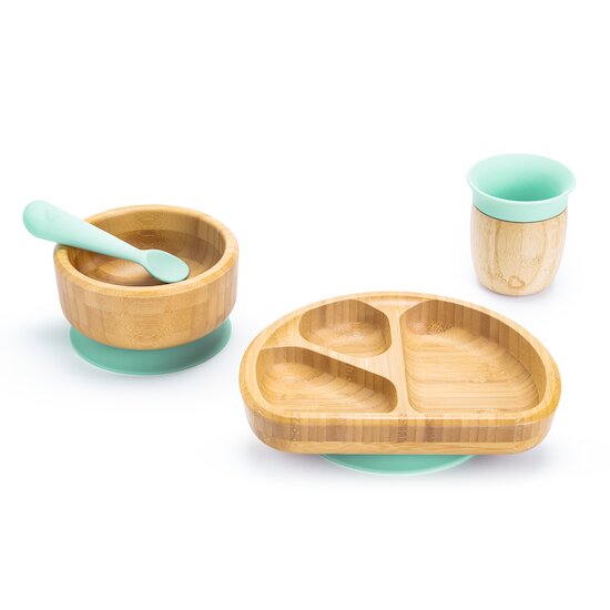 Bol avec cuillère en Bambou   de               Munchkin
