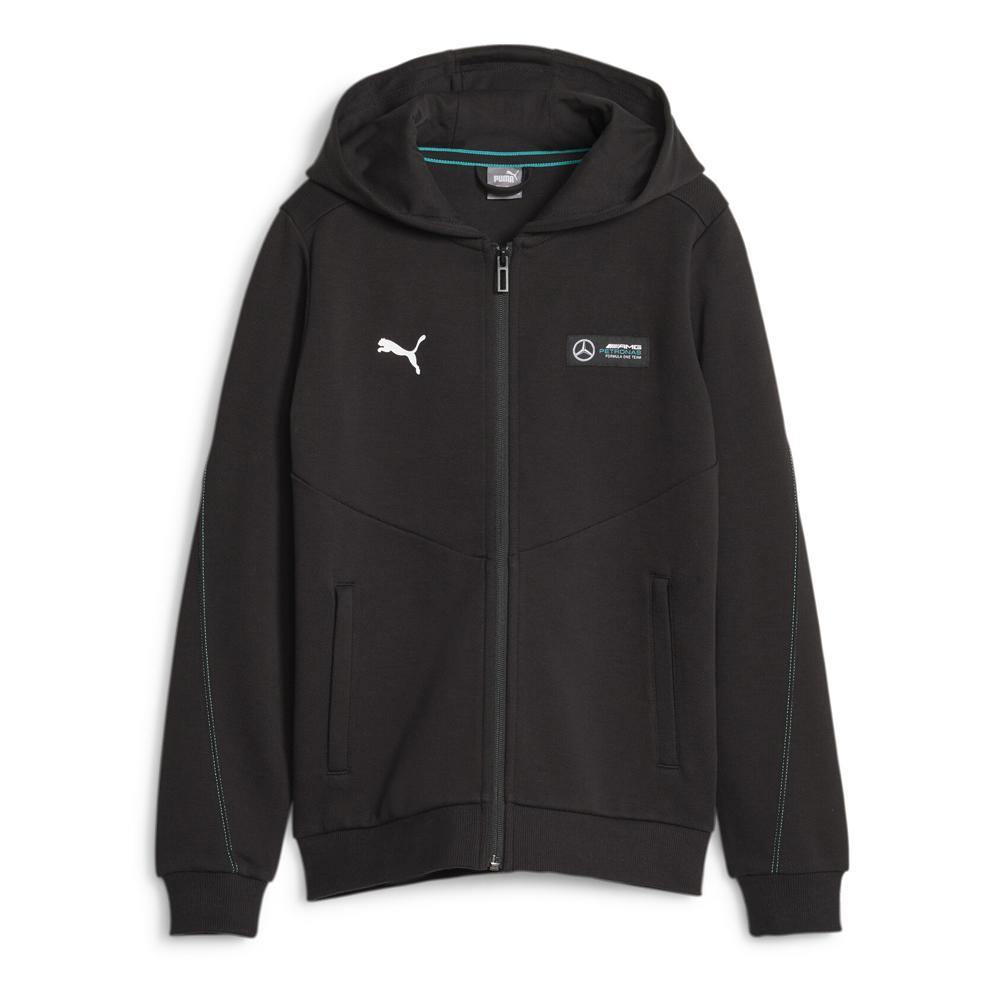 Puma Sweat Noir Garçon Puma Hooded