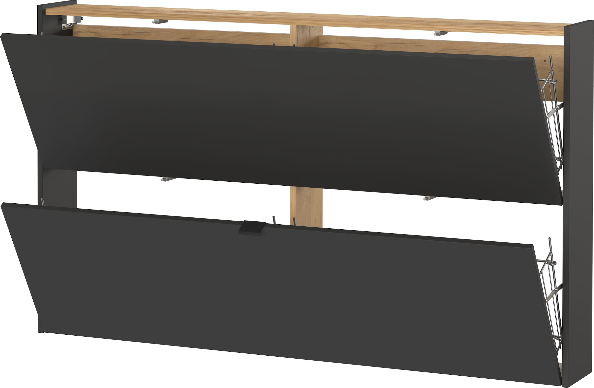 GERMANIA Schuhschrank »Ameca« ideal für schmale Flure, Schuhkipper in Breite 140 cm