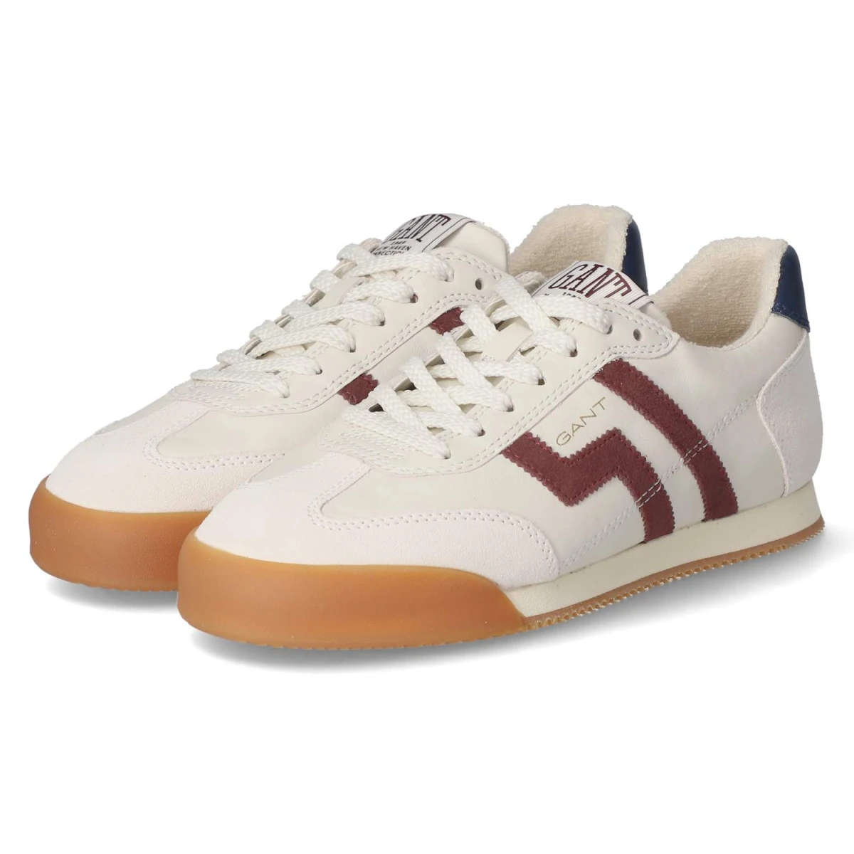 GantLow Sneaker Beylana - white/portwine