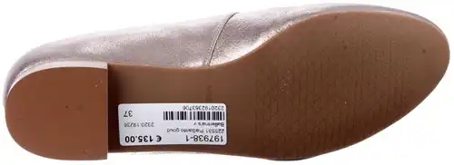 225531 PieSanto goud - maat 38 ballerina goud - maat 38 Calandschoen